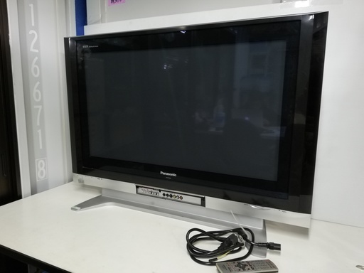 Panasonic 37型 プラズマハイビジョンテレビ TH-37PX500 本体・電源コード・据え置きスタンド