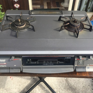 都市ガス用コンロの画像