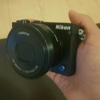 Nikon1J5ブラック  ミラーレス一眼レフ 