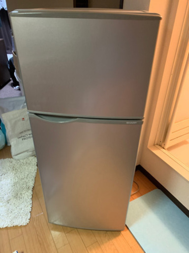 【シャープ14年製】2ドア冷蔵庫　118L SJ-H12Y-S