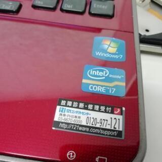 NEC　LaVie L LL750/FS6R　Core i7の画像