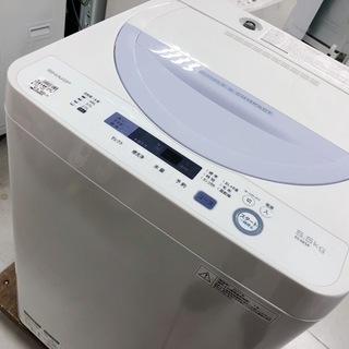 【駅近】2017年製！SHARPの5.5㎏洗濯機！【トレファク南柏】
