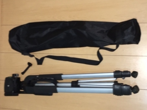 メーカー不明　アルミ三脚　170cm　中古ジャンク品