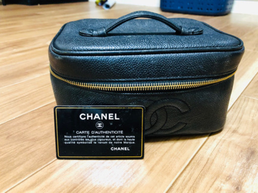 CHANEL バニティ キャビアスキン