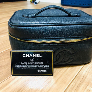 CHANEL バニティ キャビアスキン