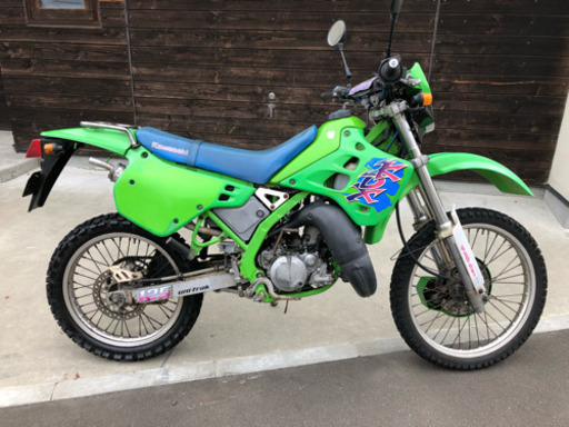 【交渉中】再値下げ！　KDX125SR  希少な2st 低走行車です！