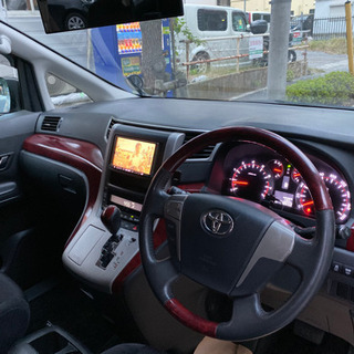 ヴェルファイア2.4Z11.8万キロ　車検2年付修復歴なしカロッツェリアナビ地デジフリップダウンモニターバックカメラETCスマートキー付き。3年走行無制限保証の画像