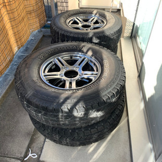 ジムニー純正タイヤ&アルミセット235/85r16