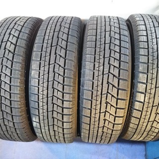 冬 ニッサン純正 2017年【~90％富山】日産純正 ティーダ ノート ウイングロード シルフィ 185/65R15 日本製 ヨコハマ IG60 アイスガード6の画像