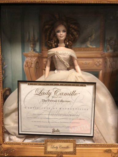 手渡し希望ですバービー人形 Lady Camille The Portrait Collection 外箱付き