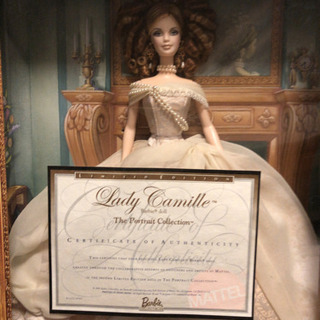 手渡し希望ですバービー人形 Lady Camille The Portrait Collection 外箱付き