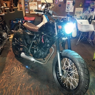 １点物☆YAMAHA ＴＷ225　DG09　モンキー風カスタムバイク★　愛知~全国発送！　近場送安　実働車体　TW200　250TR　FTR　好きな方に　ネトモトの画像