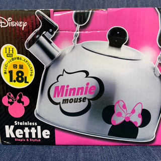 お取引中☆ディズニー ミニーステンレスケトル☆ＩＨ対応の画像
