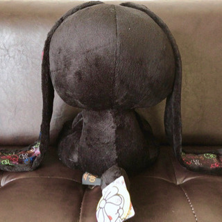 【新品】チャックスGP 汎用うさぎぬいぐるみ スカルボウブラックの画像