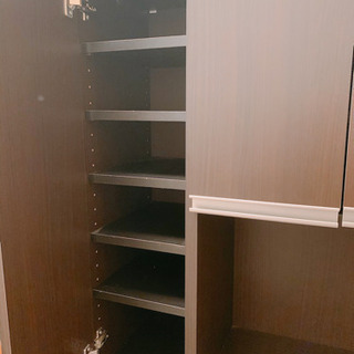 シューズボックス(大容量)--全身鏡付の画像