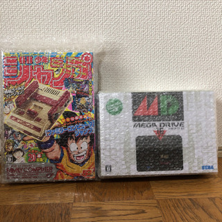【完全未開封・新品】ニンテンドークラシックミニ ファミコンとメガドライブミニ(コントローラー1台版)