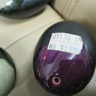 おしゃれな陶器の塩コショウ入れセットの画像