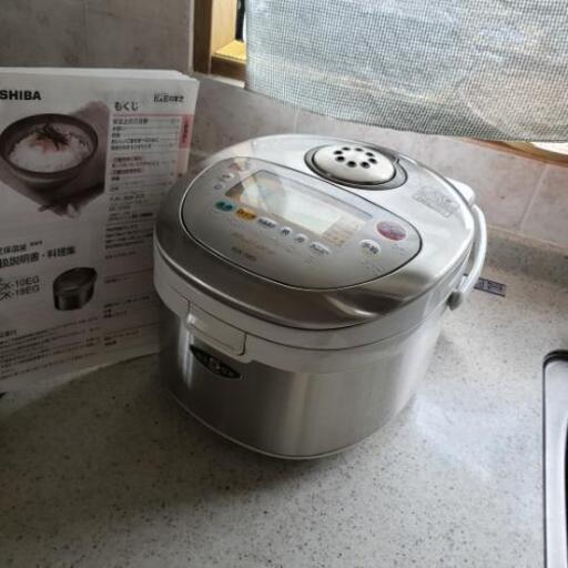 TOSHIBA 炊飯器 IH 玄米 粥 Wインバーター リゾット ダイエット　厚釜 炊き込み