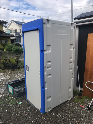 仮設トイレ 水洗 洋式 新品未使用