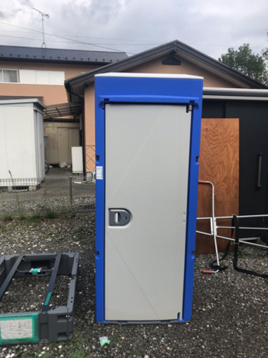 仮設トイレ 水洗 洋式 新品未使用