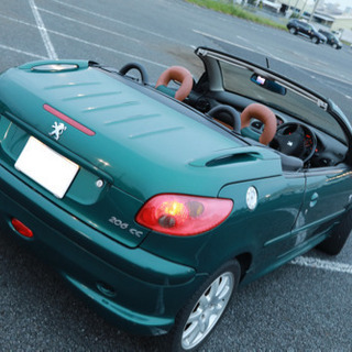 コミコミ25万 希少車 限定車 ローランギャロス プジョー ２０６CC オープンカーの画像