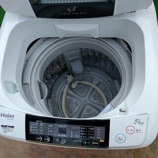 交渉中) ハイアール洗濯機 5kg 2013年製の画像