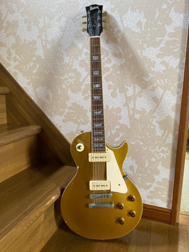 Burny エレキギター　レスポールモデル ゴールド