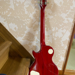 Burny エレキギター　レスポールモデル ゴールドの画像
