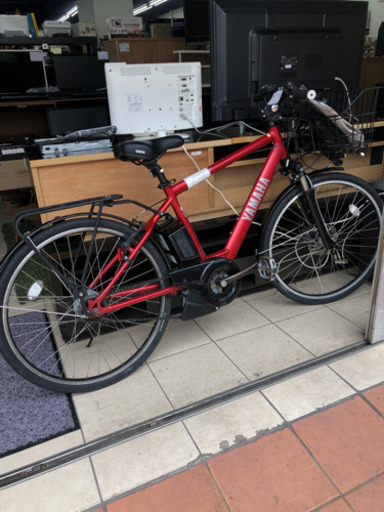 極美品★ヤマハ 電動アシスト自転車 PAS Brace XL