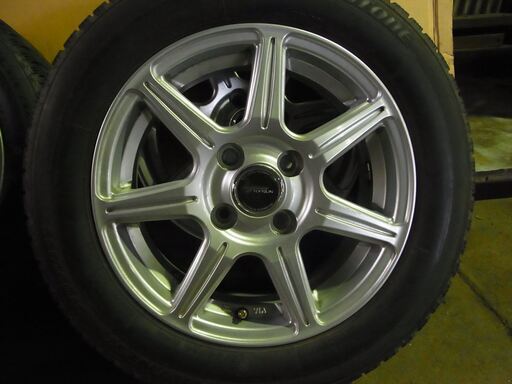 アルミ+スタッドレス175/65R14の4セット