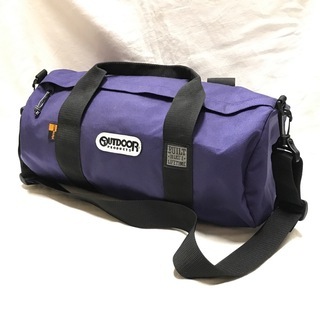 OUTDOOR アウトドア ドラムバッグ 青紫 ブルーパープル ...