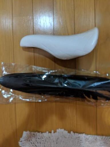 自転車パーツ(サドル、泥除け)