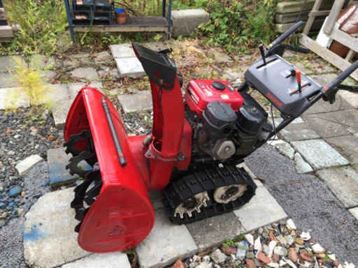 決まりました‼️一発エンジン始動 ホンダ 除雪機 HS870 セルスタート 早い者勝ち