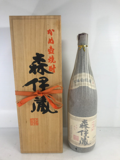 未開栓 芋焼酎 森伊蔵 もりいぞう 桐箱付き 1800ml 状態込み 訳あり