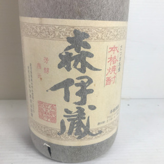 未開栓 芋焼酎 森伊蔵 もりいぞう 桐箱付き 1800ml 状態込み 訳ありの画像