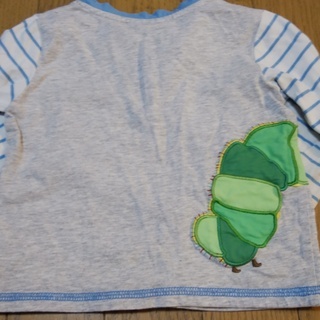腹ペコあおむし 子供服 サイズ：80の画像