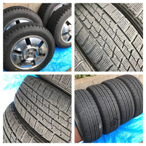 ホンダ純正スタッドレス　アルミタイヤ　グッドイヤー　185/65R14
