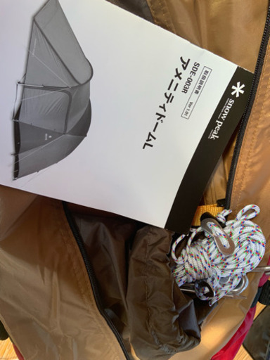 アメニティドームlとインナーマット