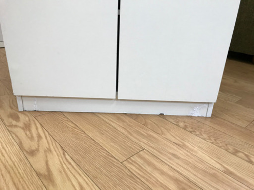 【リサイクルサービス八光 　田上店　配置・配達OK】食器棚　ホワイト