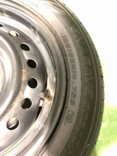 タイヤ 155/65R15 ホイールセット 4本