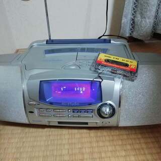 sharp MDラジカセの中古が安い！激安で譲ります・無料であげます