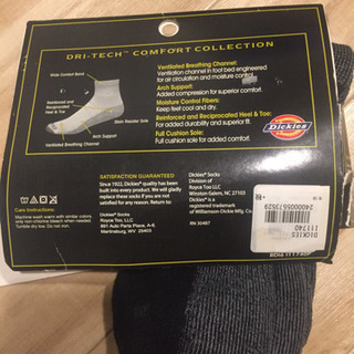 ショートソックス 靴下 2足 Dickies 未使用の画像