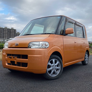 【DAIHATSU タント】オレンジカラー！！背面凹みありのため、格安！！の画像