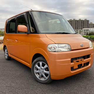 【DAIHATSU タント】オレンジカラー！！背面凹みありのため、格安！！の画像