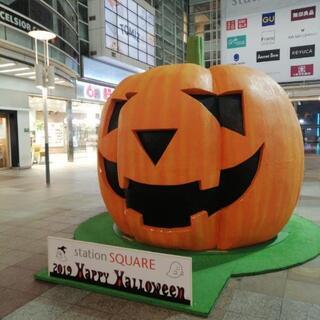 相模大野駅前。🎃かぼちゃん🎃