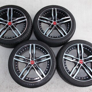 AME シャレンXF55 18インチホイール タイヤ付き4本セット