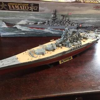戦艦大和プラモデル完成品の画像