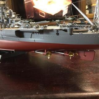戦艦大和プラモデル完成品の画像