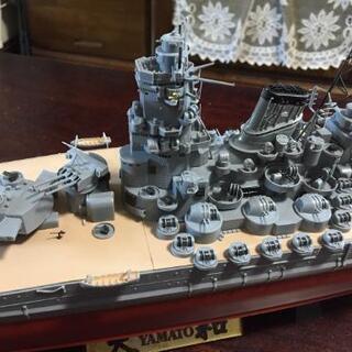 戦艦大和プラモデル完成品の画像