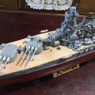 戦艦大和プラモデル完成品の画像